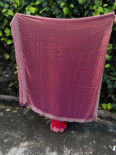 Mixed Fabric Saree