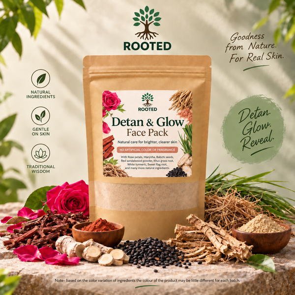 Rooted Detan face pack - 200gms