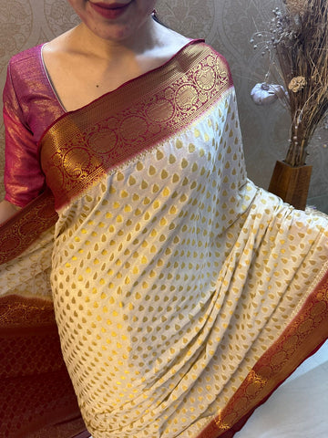 Christmas Saree