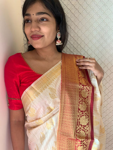 Christmas Saree