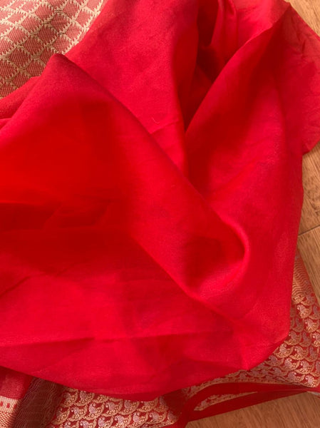 Mixed Fabric Saree